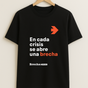 Remera Brecha - negra
